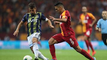 Falcao no brilló en su primer derbí de su aventura en Turquía