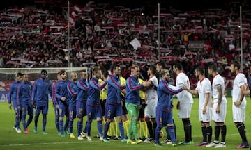 Las mejores imágenes del Sevilla-Barcelona