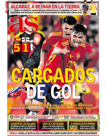 Las portadas de AS de junio