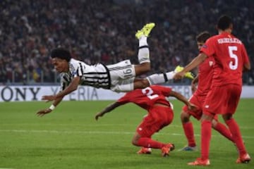 Juan Guillermo Cuadrado: dos partidos y dos triunfos en Champions con Juventus.