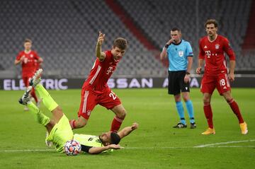 Thomas Mueller y Koke.