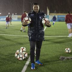 Diego Tristán y Oriol Riera, entrenadores en las sesiones AFE