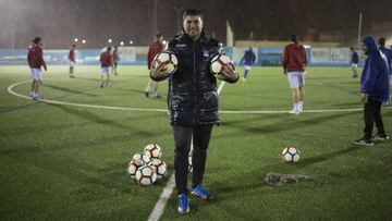 Diego Trist¨¢n y Oriol Riera, entrenadores en las sesiones AFE