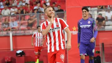 Samu Saiz, jugador del Girona