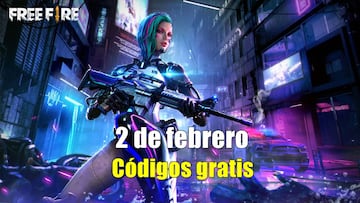 Free Fire | Códigos de hoy domingo 2 de febrero de 2025: recompensas gratis
