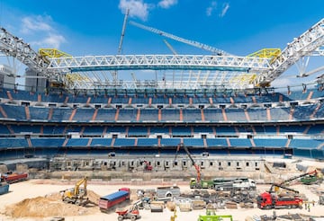 Las imágenes más recientes del Bernabéu a pocos días de su estreno