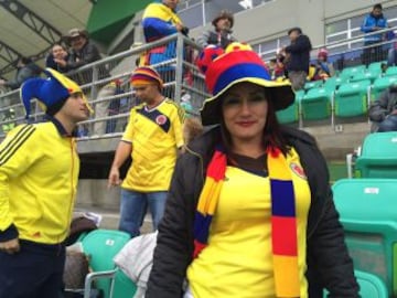 Estadio Germán Becker se viste de amarillo, azul y rojo