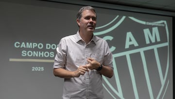 Luiz Carlos, director del fútbol base del Atlético Mineiro. (Fabio Pinel. Atletico Mineiro)