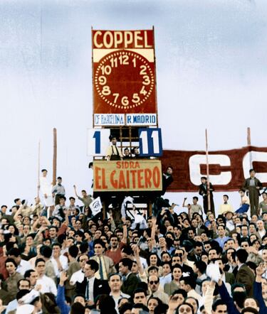 Pero si nos vamos a junio de 1943 nos encontramos a la mayor goleada de este titánico partido, sin importar la competición. Vuelta de semifinales de la Copa del Rey, en la ida ganaron los azulgrana por 3-0. Chamartín se engalanó para la épica y vaya si lo consiguió el conjunto blanco. 11-1 y pase a la final. Al descanso, la remontada ya estaba más que consumada con un tempranero 8-0...