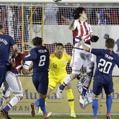 Todos los Datos que dejó el Estados Unidos vs Paraguay