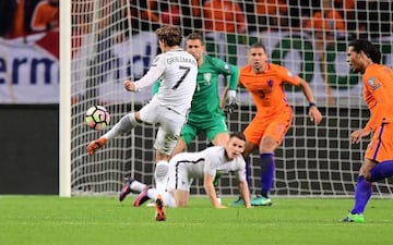 Griezmann helped France to a valuable 1-0 win over the Netherlands in Amsterdam on Monday night.