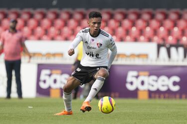 Ya demostró que tiene condiciones para jugar en primera división el torneo pasado, incluso ya se estrenó como goleador y seguramente tendrá participación regular con los rojinegros.