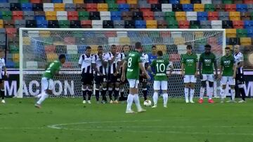 Doblete de Golazos de Muriel frente al Udinesse