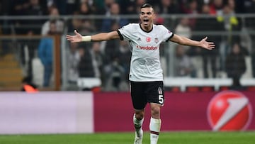 Pepe, defensa del Besiktas.