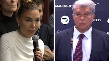 El encontronazo de Laporta con una periodista en plena rueda de prensa