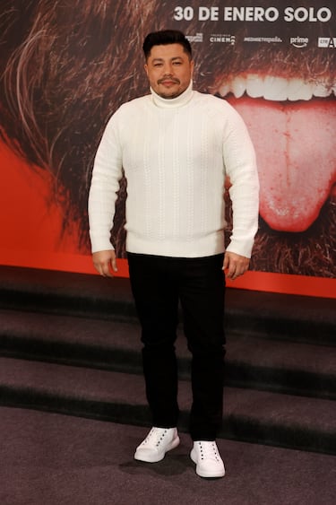 Óscar Reyes en el photocall de presentación de 'Aída y Vuelta'.