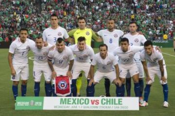 Chile vs México, en imágenes