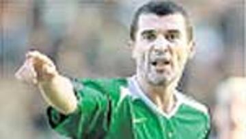 Roy Keane debutó ayer.