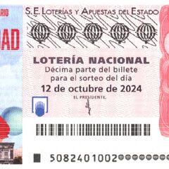 Lotería Nacional: comprobar resultados del Sorteo Extraordinario del Día de la Hispanidad hoy, sábado 12 de octubre