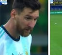 La cara de Messi tras el drama del 2-0: incomprensible lo que hizo el lateral argentino