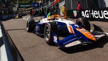 Sebastián Montoya, segundo en la clasificación del Gran Premio de Barcelona.