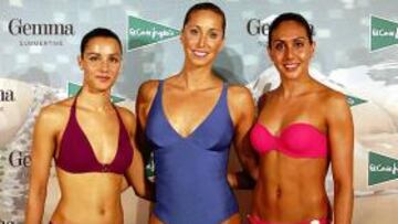 Mengual, Cabello y Crespí, modelos de bañadores