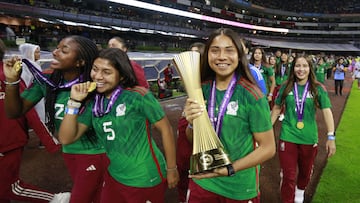 during the game America vs Pachuca, corresponding to seconf leg of great Final of the Torneo Clausura 2023 of the BBVA MX Womens League, at Azteca Stadium, on June 05, 2023.

&lt;br&gt;&lt;br&gt;

durante el partido America vs Pachuca, Correspondiente al partido de Vuelta de la Gran final del Torneo Clausura 2023 de la Liga BBVA MX Femenil, en El Estadio Azteca, el 05 de Junio de 2023