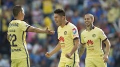 Oribe Peralta celebra la apertura de la cuenta