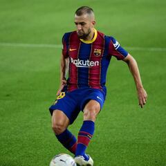 Jordi Alba, la gran novedad en la lista para el Clásico