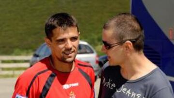 <b>NOVEDAD. </b>Nacho Novo será una de las novedades del Sporting en el partido de hoy.