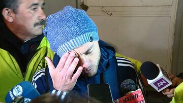 ?Sali車 por lesi車n? Lorenzetti explic車 su cambio en el descanso