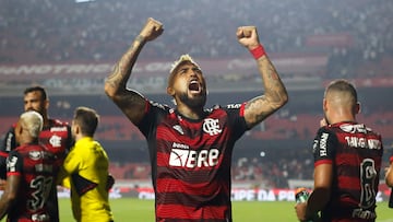 La ruta de Vidal y el Flamengo para lograr el milagro del triplete