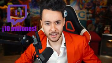 TheGrefg alcanza los 10 millones de seguidores en Twitch, ¿cuál es el top 10 con 4 españoles ya?