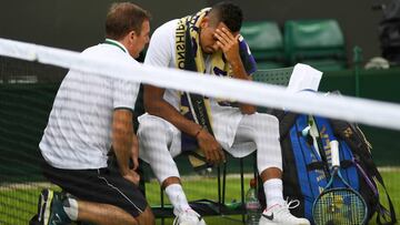 Kyrgios admits “fitness issues” caused early Wimbledon exit