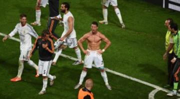 Alegr¨ªa de los madridistas. Cristiano Ronaldo.