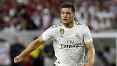 Luka Jovic, jugador del Real Madrid