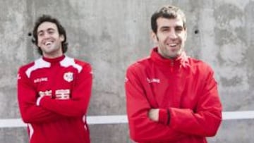 Baena y Trashorras posan para AS.