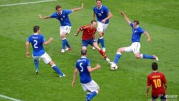 Hace 19 años que Italia no gana a España en un partido oficial