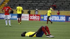 Felipe Caicedo se lesion&oacute; con Ecuador.