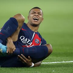 ¡Mbappé, lesionado en el Clásico!