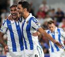 La Real Sociedad supera con nueve jugadores al Huesca