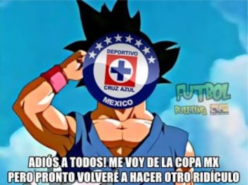 Los memes de Cruz Azul tras su eliminación en Copa MX