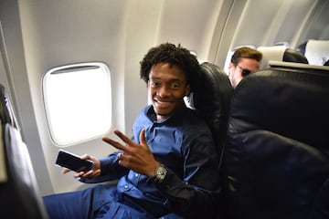 James y Cuadrado, listos en Glasgow y Lisboa para UCL