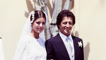 Mariage de Caroline de Monaco et de Philippe Junot à Monte-Carlo en juin 1978, Monaco. (Photo by Patrice PICOT/Gamma-Rapho via Getty Images)