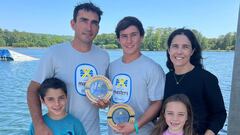 “La relación que tengo con mis hijos es súper buena, sólo que el rol papá-entrenador es difícil”