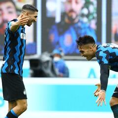 Achraf participa en la fiesta de Lautaro