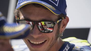 Valentino Rossi durante el GP Austria 2016.