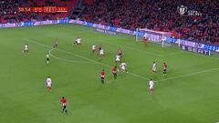 ¿Acertó?: la acción con que el VAR le anuló un gol a Aduriz