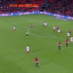 El VAR anuló un gol a Aduriz por un fuera de juego previo