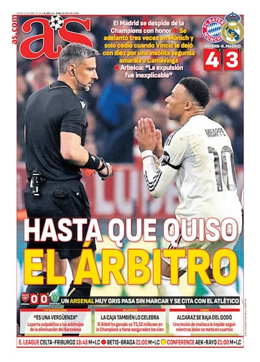 Las portadas de AS de abril